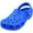 Cobalt Brillant, variante sur Crocs Classic Vert Armée Chaussure Plate à la Cheville - 8WW / 6WW