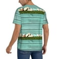thumbnail image 5 of Haiem Hip Hop Hipster Baseball Jersey Button Down Shirts Sports Uniforms Men Women Jersey(Wood Grain,4X-Large), 5 of 9