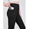 thumbnail image 4 of Arshiner Girls Athletic Leggings High Waist Yoga Pants for Kids with Pockets Dance Running Workout Tights, 4 of 6