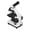 White, variant on YAHHU 40X-640X Biological Compound Monocular Microscope for Science Education and Lab Research EU Plug