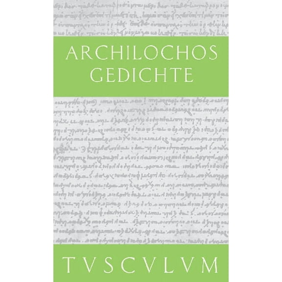 Sammlung Tusculum Gedichte, (Hardcover)