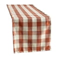thumbnail image 2 of Checkered Table Runner 70x12 Inches, Cotton Linen Blend Rustic Farmhouse Style for Dining Table Kitchen Buffet, Reusable Holiday Party Decor for Thanksgiving Fall Celebration, 2 of 6