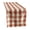Orange, variant on Blue Checkered Tablecloth For Dining Table Indoor Outdoor Decoration Home Kitchen