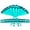 Turquoise Blue, variant on DESIGNICE Ear Stretching Kit,Acrylic 14G-00G Gauges for Ears,Leather Collar Gauge Stretching Kit,Blue