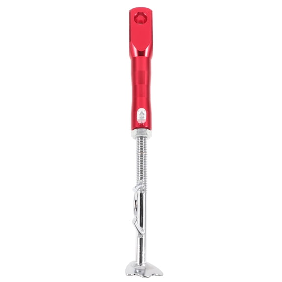 HEMOTON 1 Set Red Motorcycle Kickstand Aluminum Alloy Stable Parking for Dirt Bike