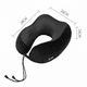 thumbnail image 4 of Almohada De Cuello  Bloosom De Viaje De Espuma Viscoelástica Cómodo Negro, 4 of 5