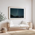 thumbnail image 6 of Northern Lights IV - Tromsø Troms Norway Photography Aurora Borealis Night Sky Stars Winter Snow Landscape Nature Oak Framed Wall Art Print 9 x 12 inches, 6 of 11