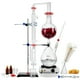 thumbnail image 1 of Kit de destilación de aceites esenciales VEVOR, equipo de destilación de 2000 ml, kit de destilación de cristalería de laboratorio de borosilicato 3.3 con placa calefactora de 1000 W y juntas de 24, 1 of 9