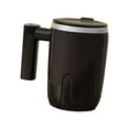 thumbnail image 4 of Taza de café agitadora automática, taza mezcladora automática, coctelera eléctrica de proteínas con agarre cómodo, botella para senderismo, Camping, negro, 4 of 8