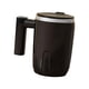 thumbnail image 4 of Taza de café con agitación automática, botella eléctrica para mezclar proteínas para acampar y dormitorio negro, 4 of 9