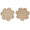 Nude, variant on Fashion Forms Women's Breast Petals Nude Disposable Nipple Covers