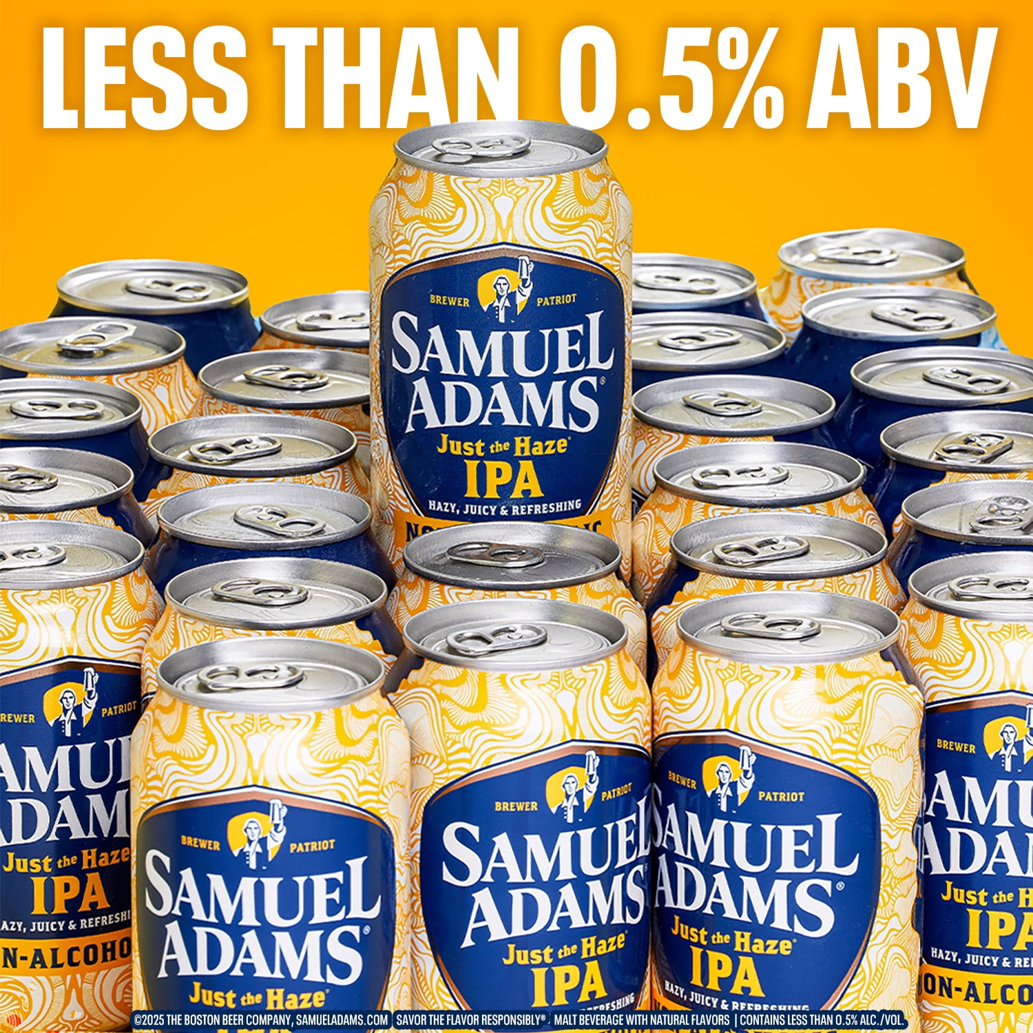 Samuel Adams Non-Alcoholic IPA 6-Pack for Office Refreshment