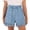 BU1, variant on Casual Shorts Women Fashion Lace Trim Relaxation Daily Outfits Beach Clothing Women,Black,L
