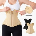 thumbnail image 2 of AFOJOY Women's Zipper Waist Trainer for Tummy Control and Hourglass Figure, Best Shapewear for Workout and Waist Slimming, 2 of 20
