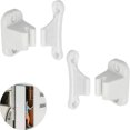 thumbnail image 1 of Pestillo para puerta de caravana y autocaravana, paquete de 2, cerradura de puerta blanca, puerta de servicio y almacenamiento, seguridad para puerta de autocaravana, 1 of 5