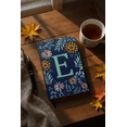 thumbnail image 3 of Personalization Mall Flowery Initial Journal, Mint and Navy, A, 3 of 4