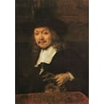thumbnail image 2 of Van Rijn, Rembrandt 18x24 Gold Ornate Wood Framed with Double Matting Museum Art Print Titled - The Sampling Officials Of The Drapers Guild Detail, 2 of 4