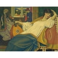 thumbnail image 3 of Joseph Edward Southall 14x12 Black Modern Framed Museum Art Print Titled - The Sleeping Beauty (1903), 3 of 5