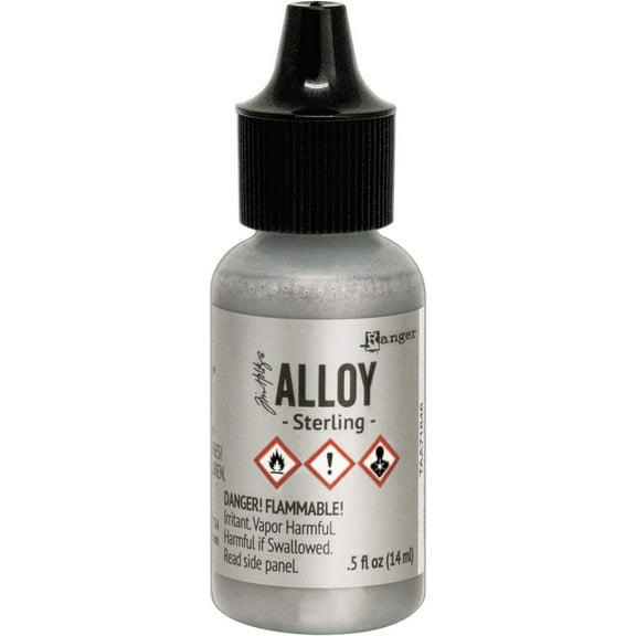 Ranger THoltz Alloy Ink .5oz Sterling