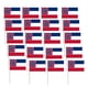 thumbnail image 1 of Bandera De Mano De De Mississippi, Estados Unidos, Palo De Mano Con Diseño De Papel Laminado De Doble Cara, Impresión Transparente Para Fiesta En Casa20 Piezas Monstrate HA015644-00, 1 of 7