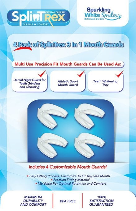 Portable Tooth Guard Case Mouthguard Teeth Shield for Night Travel Storage