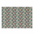 thumbnail image 1 of Flip Flop Cutting Board, Exotic Summers Hibiscus Flower Starfishes Martini Cocktail and Beach Sandals, Decorative Tempered Glass Cutting and Serving Board, Small Size, Multicolor, by Ambesonne, 1 of 1