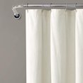 thumbnail image 4 of Lush Decor , Rideau de Douche en Coton Teint en Fil Rayé Vintage Neutre, 72 Pouces x 72 Pouces, 4 of 6