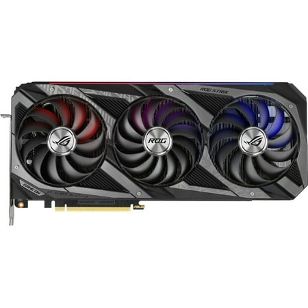 ASUS ROG Strix NVIDIA GeForce RTX 3080 Ti OC Edition Gaming Graphics Card (PCIe 4.0, 12GB GDDR6X, HDMI 2.1, DisplayPort 1.4a, Axial-tech Fan Design, 2.9-Slot, Super Alloy Power II, GPU Tweak II)