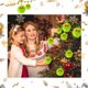 thumbnail image 4 of Herunwer Lime Green Furry Elf Christmas Tree Ornaments - Hanging Ball Ornaments for Christmas Party & Home Decorations, 4 of 9