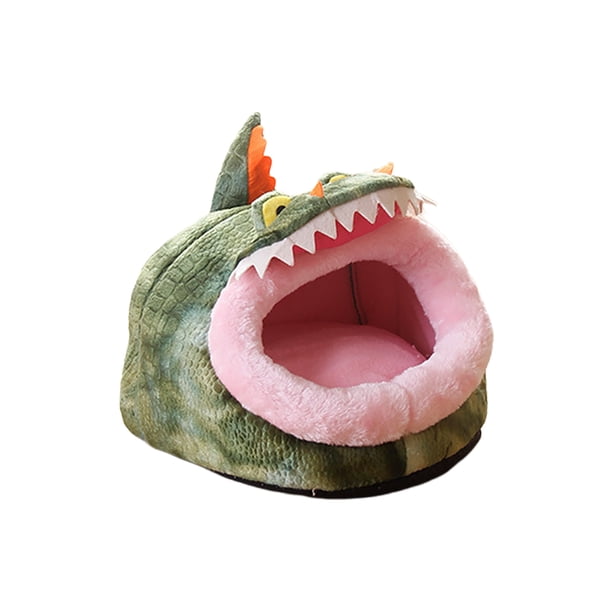 Billuyoard Cama de dormir para mascotas pequeñas de algodón PP, bonita forma de Animal, Otoño Invierno, felpa a prueba de humedad, nido Hábitats y jaulas para animales pequeños Tipo 5 L