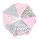 thumbnail image 4 of Bandera 12 Banderas Triangular Bunting Boda Fiesta de cumpleaños Decoración del hogar Rojo Hugtrwg Para estrenar, 4 of 5