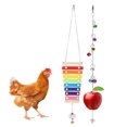 thumbnail image 1 of LYUMO Hanging Chicken Xylophone Pecking Sound Toy Set For Hens Rooster Pet Parrots Toy, 1 of 8