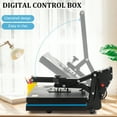 thumbnail image 4 of SHZOND Heat Press 16x20 Inch, Large Clamshell Heat Press 1700W, High Pressure Heat Press Machine Digital Control Heat Transfer Machine for T Shirts, 4 of 7