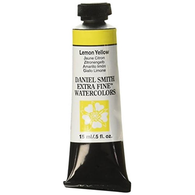 Daniel Smith 284600165 Aquarelle Authentique de 15 ml, Jaune