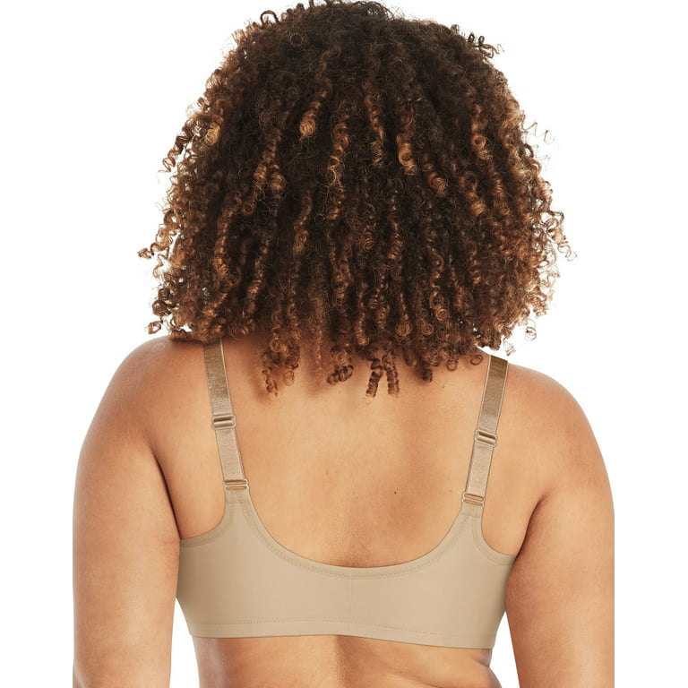 Playtex Secrets Women's Secrets Front-Close No-Poke Dreamwire Underwire,  Cooling TruSUPPORT Bra, Taupe, 42D