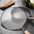 thumbnail image 1 of fsxdhpcsgfc Frying Pan Splatter Guard | Splatter Screen For Frying Pan | Mesh Splatter Guard Kitchen Frying Pan Oil Proof Cover For Frying Pan 1pc Cake Baking Pans Set Ceramic Bakeware with Lid Baking, 1 of 4