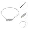 thumbnail image 4 of Cadenas de cintura ajustables elegantes de primavera para mujeres, tono plateado, 4 of 6