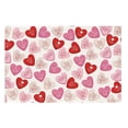 thumbnail image 1 of TIELUTT Valentines Day Area Rug Red Heart Valentine Small Entryway Rugs Non Indoor Outdoor Cute Rug for Bedroom Light Rug Area Rugs for Living Room Soft Shaggy Rug for Living Room Rugs for Dorm Room, 1 of 4