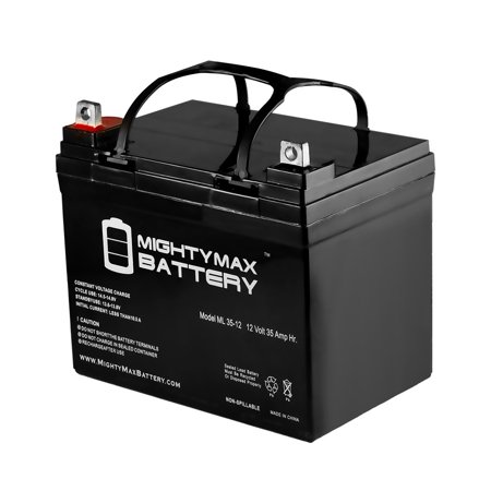 Mighty Max 12V 35AH SLA Battery 2-Pack For Pride Mobility TSS300 Power Chairs