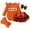 Orange, Black, White, Plaid (Multicolor), variant on Kakishop Toddler Baby Girls Halloween Outfits Sleeveless Flower Print Dress Long Sleeve Ruffle Coat Bow Headband Clothing Sets Girl Toddler Clothes,Yellow