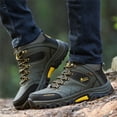 thumbnail image 3 of YOURDIARY Mens Hiking Boots Water Resistant Anti-Slip Outdoor Trekking Camping Shoes with Ankle Support, 3 of 7
