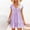 Purple, variant on Sentmoon Comfort Womens Dresses Short Sleeve Fall Dresses for Women 2024 Casual Fashion Floral Print Short Dresses,OverSized Sexy Women Clothing Red L Up to 40% Off