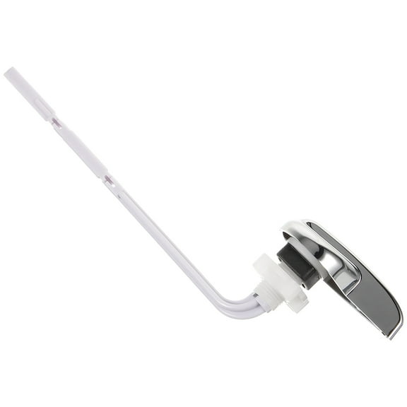 BESTYASH White ABS Toilet Tank Flush Lever Handle for Bathroom Equipment, 1 Piece Replacement