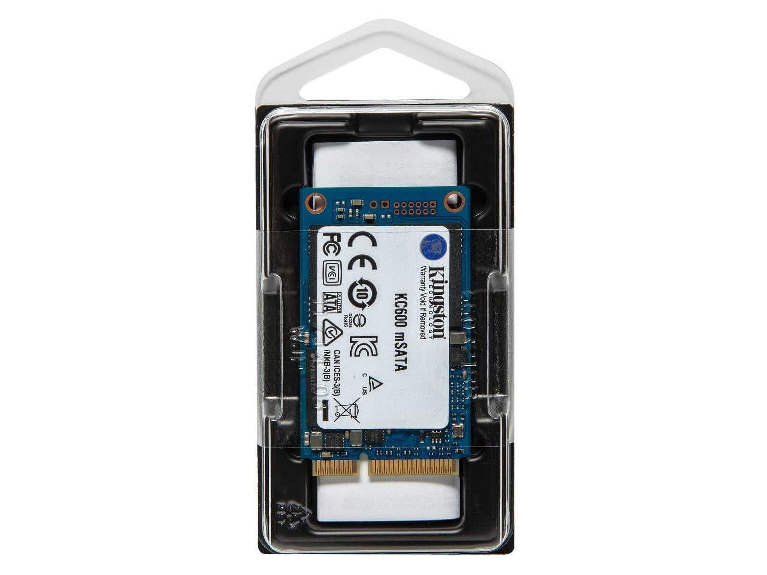 256G SSD KC600 SATA3 mSATA