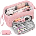 thumbnail image 1 of Estuche para lápices súper grande WEIHJMXG Rosa, 1 of 5