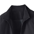 thumbnail image 4 of GUZOM Mens UPF 50+ Lightweight Sun Protection Windbreaker Jacket for Hiking Running Travel Black,Size M, 4 of 5