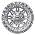 thumbnail image 2 of 1 Dropstars Trail Series 20x10 6X135 / 6X5.50 -19 603MS Machined and Silver Wheel Rim, 2 of 3