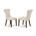 thumbnail image 4 of East West Furniture - ESGA3-MAH-32 - 3-Pc Dinette Set - 2 Parson Dining Chairs and 1 Dining Room Table (Mahogany Finish), 4 of 6