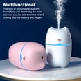 thumbnail image 4 of Yuarrent Humidificador de aire, 260ml, aceite esencial, ajustable, eléctrico, USB, recargable, temporizador, difusor de Aroma, generador de niebla DIY, Type2 NO2 Yuarrent HA028343-01B, 4 of 6