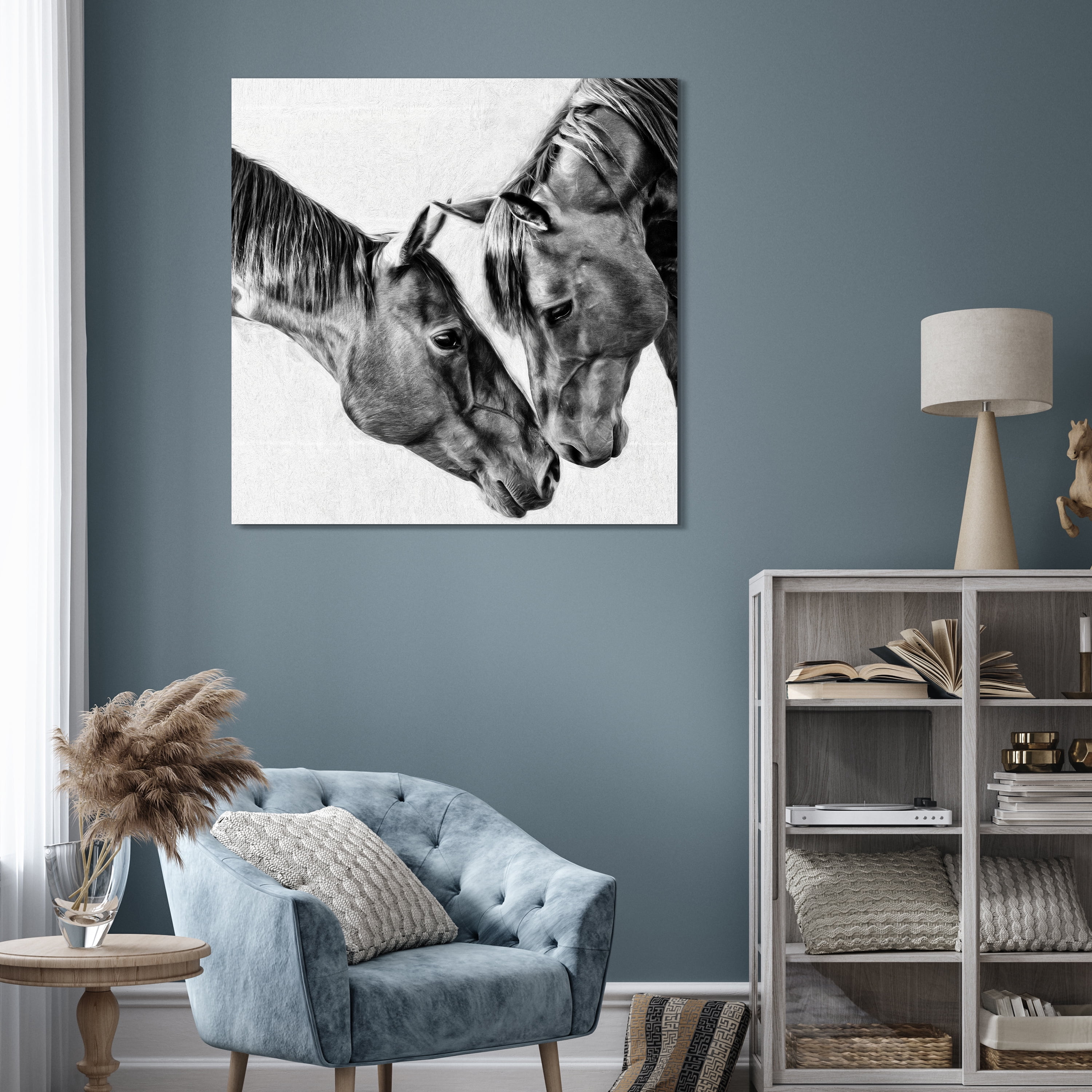 Kindred Colts Frameless Free Floating Tempered Glass Panel Graphic Wall Art , 38" x 38"